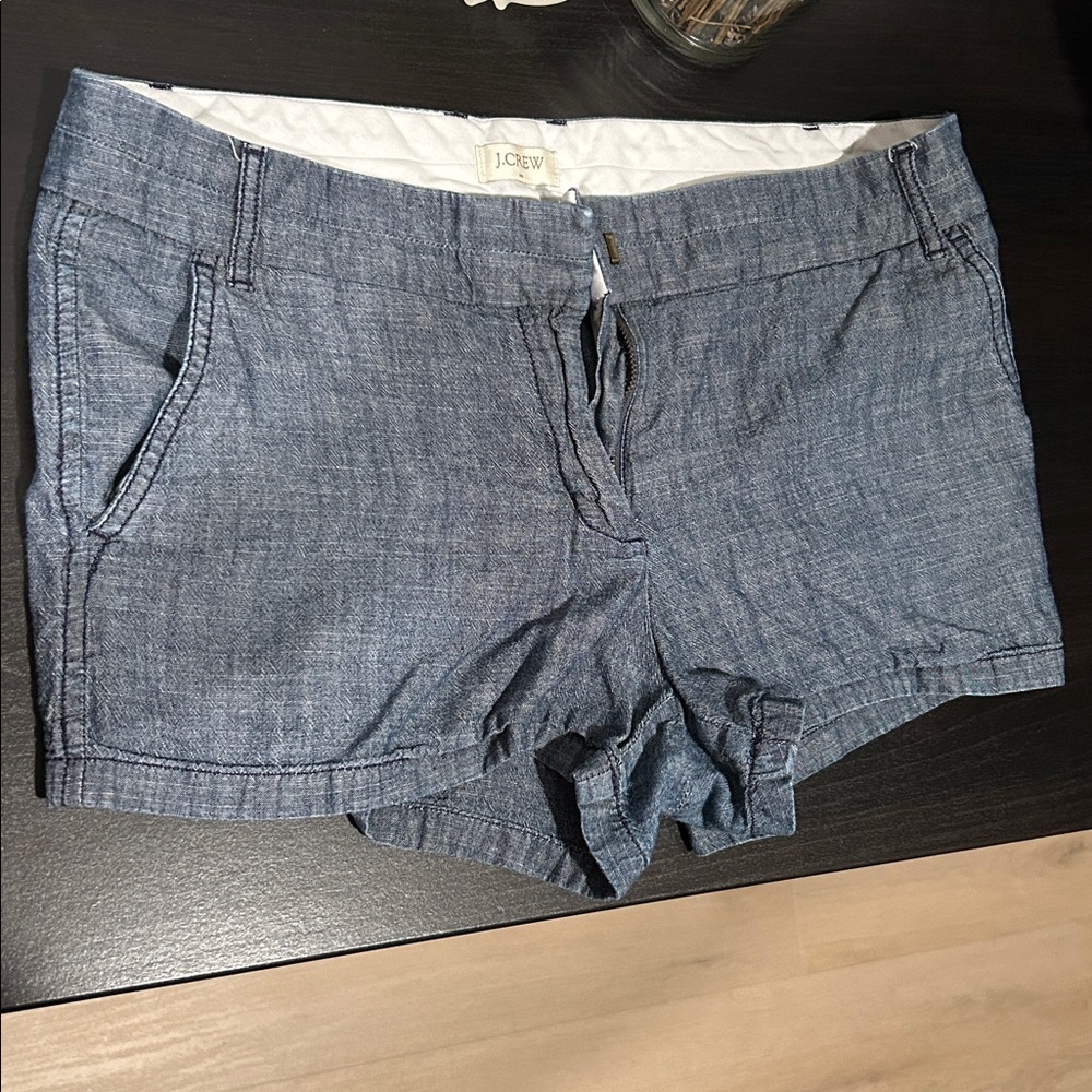 Jcrew Chambray Shorts
